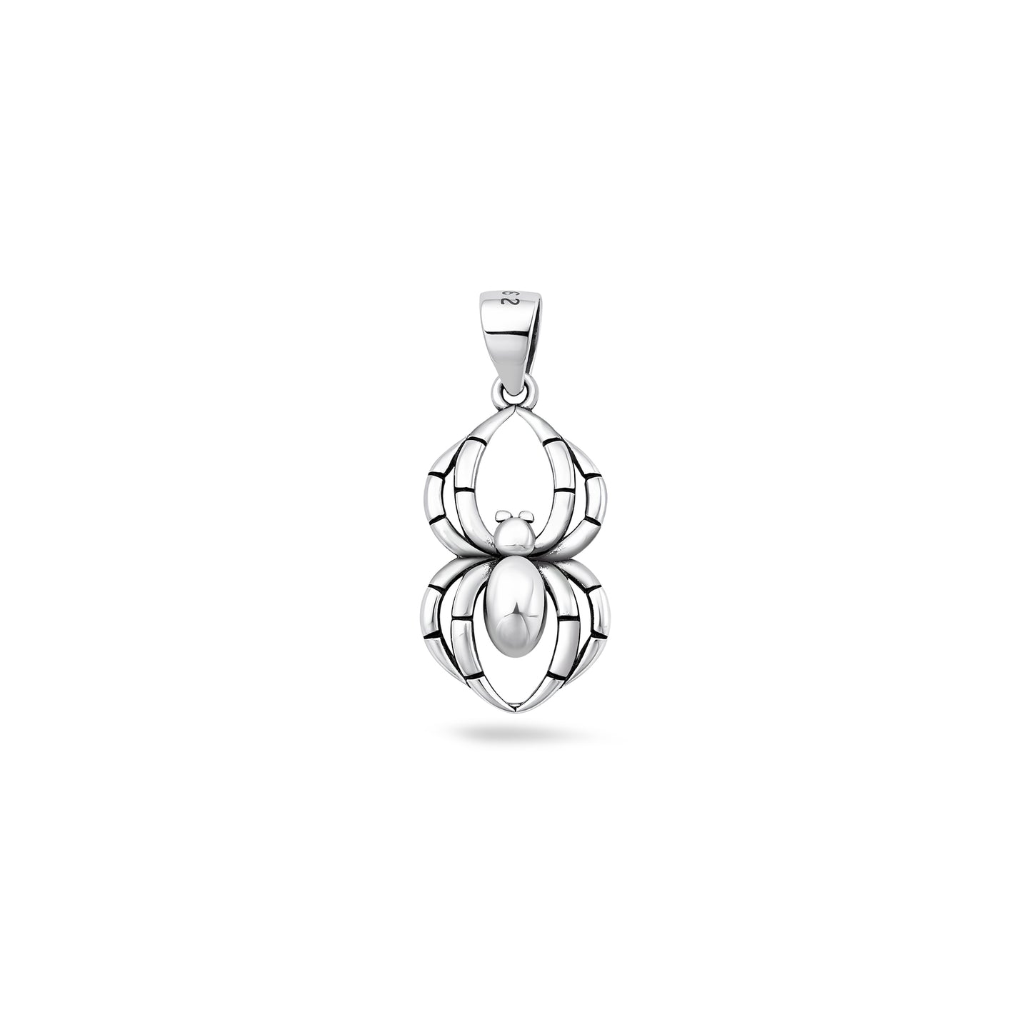Silver Pendant - Spider