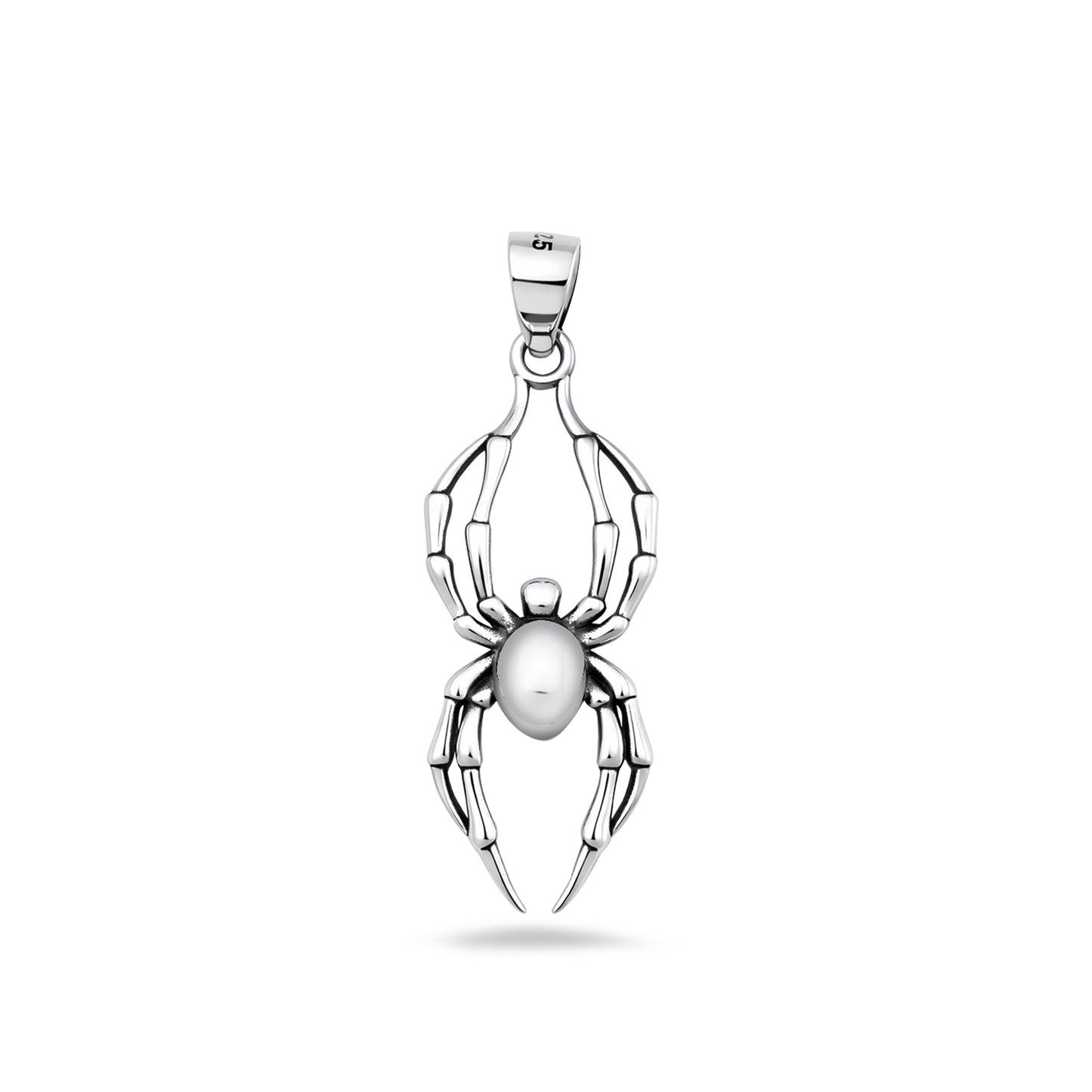 Silver Pendant - Spider