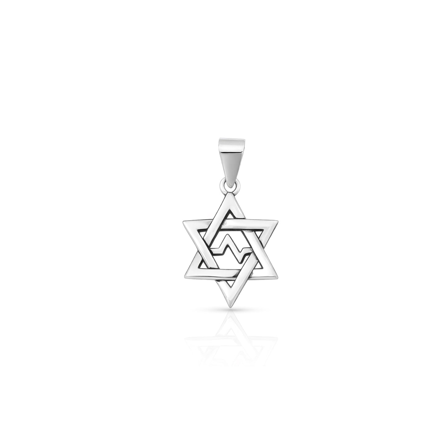 Silver Pendant - Star of David