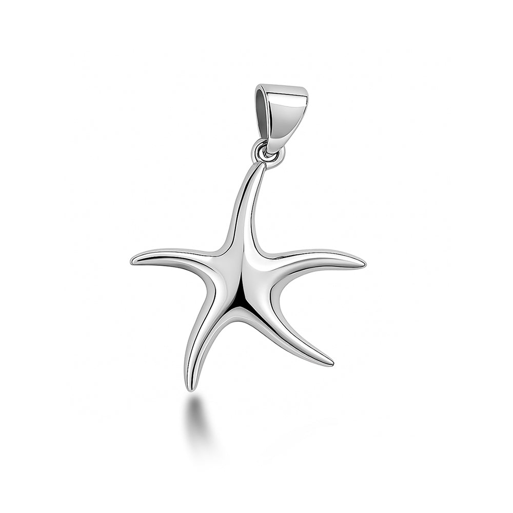 Silver Pendant - Starfish