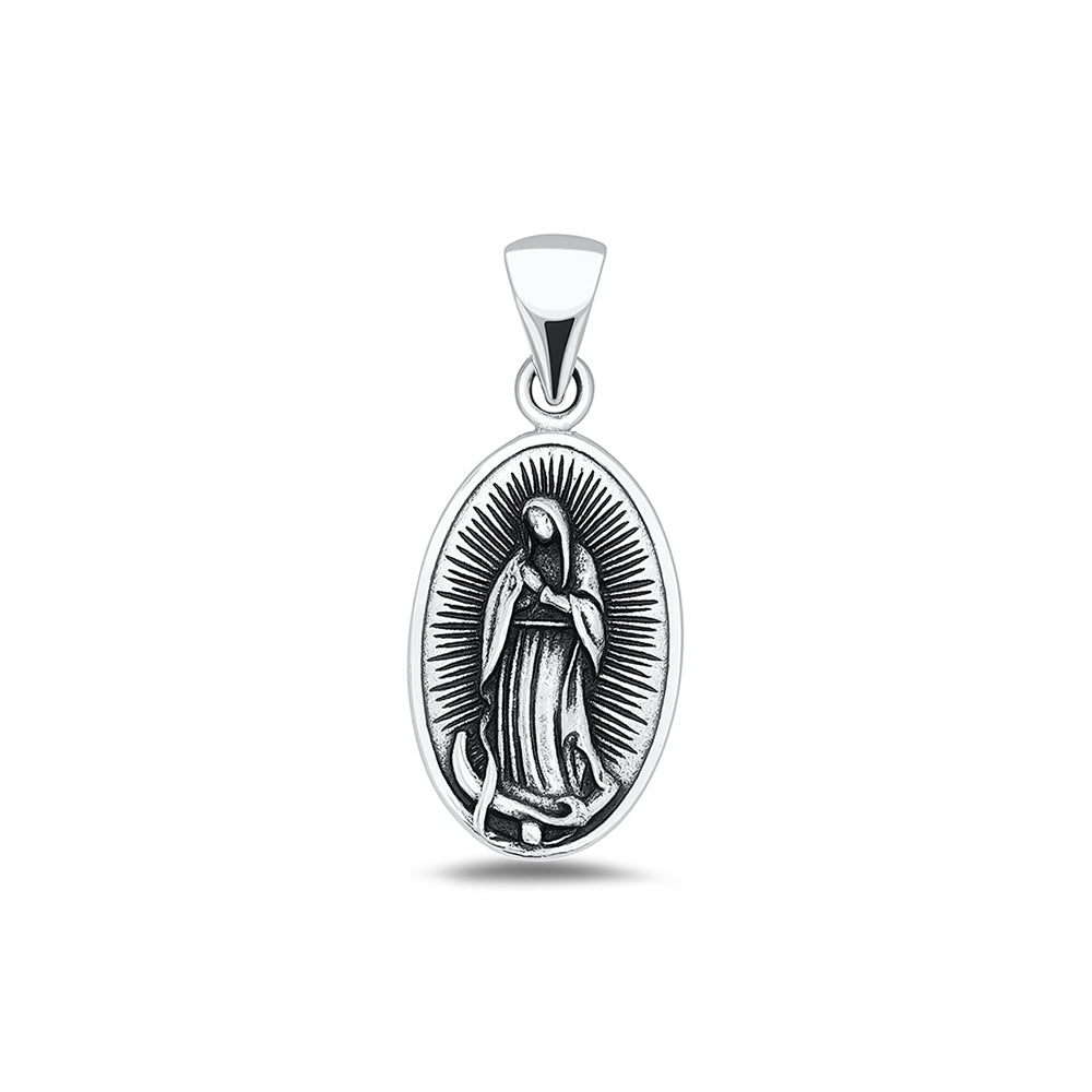 Silver Pendant - Virgin Mary