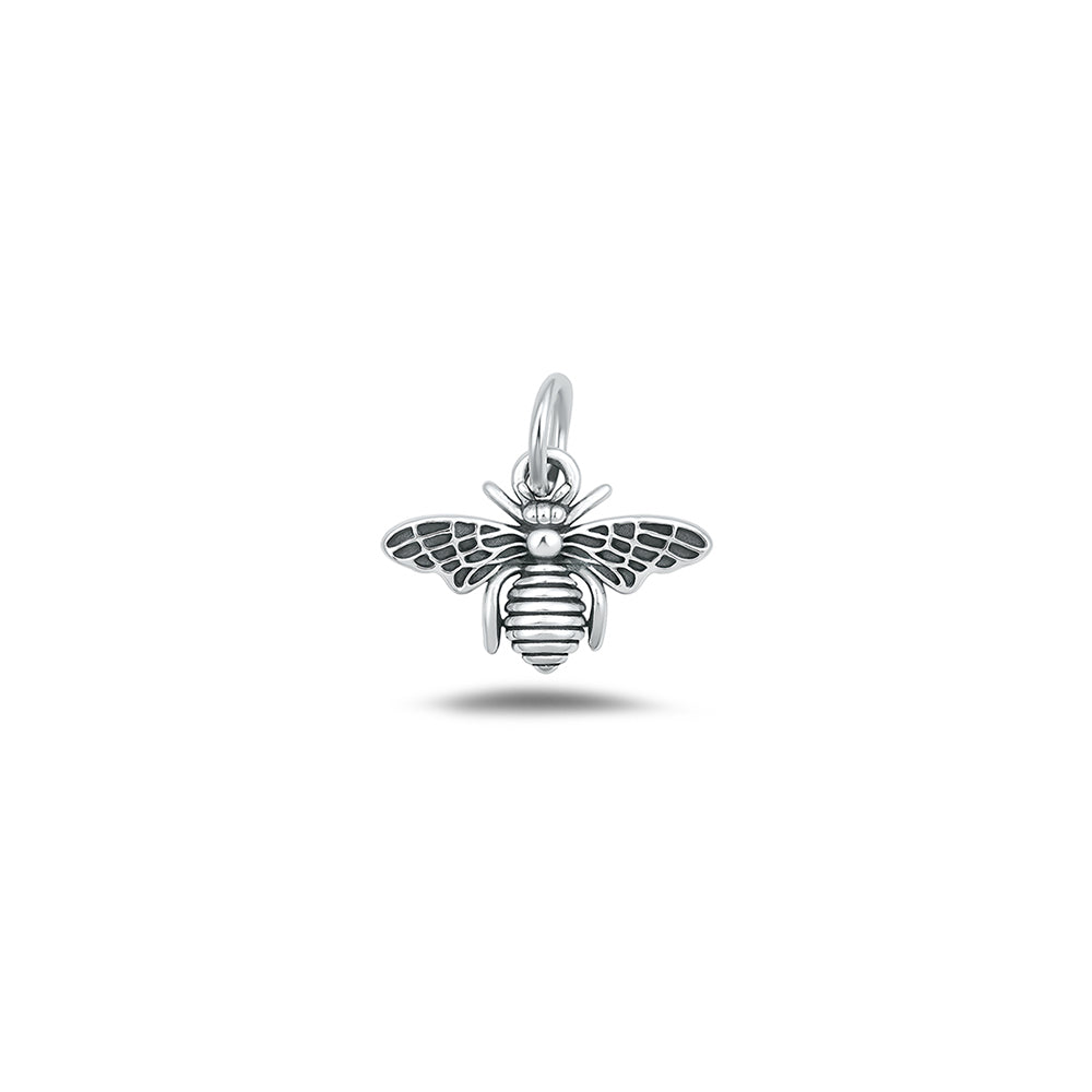 Silver Pendant - Bee
