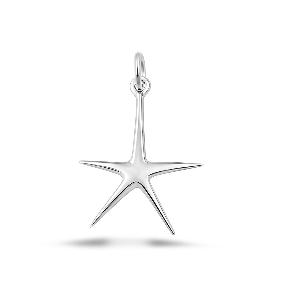 Silver Pendant - Starfish