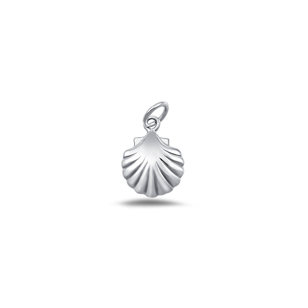 Silver Pendant - Seashell