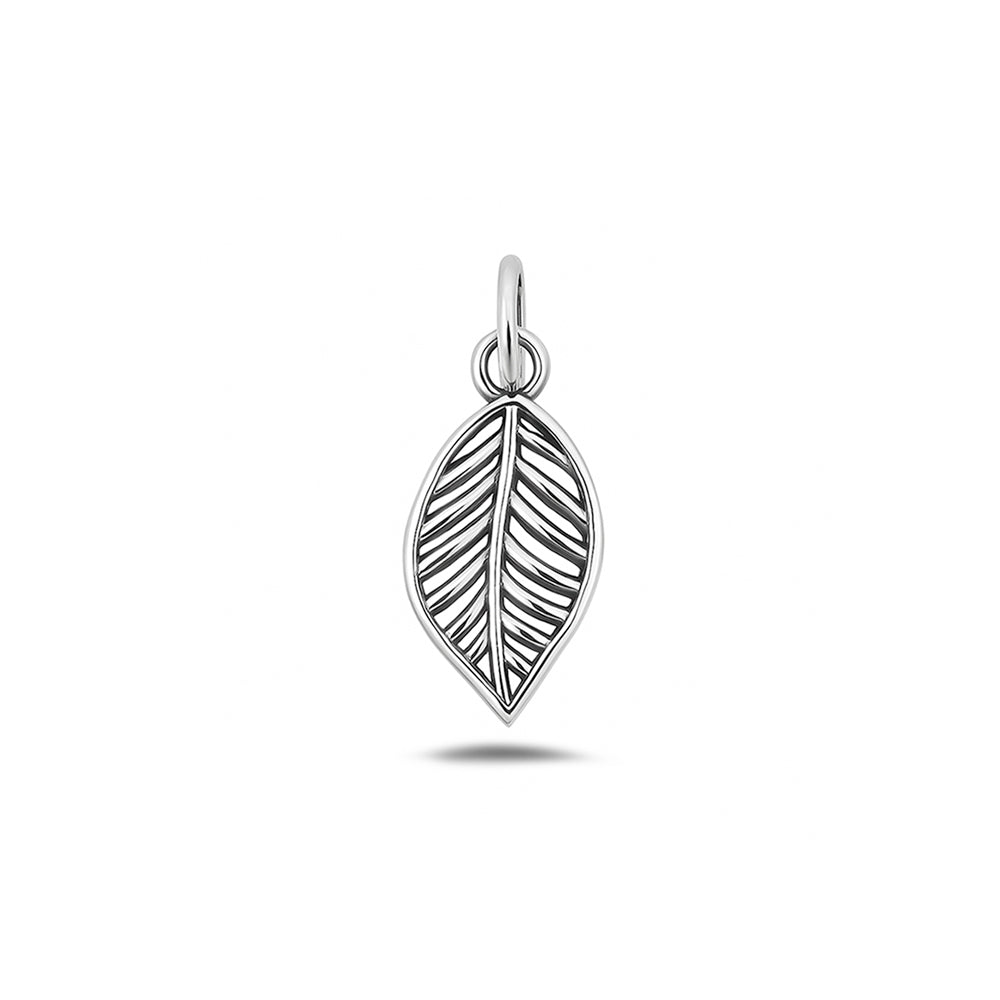 Silver Pendant - Leaf