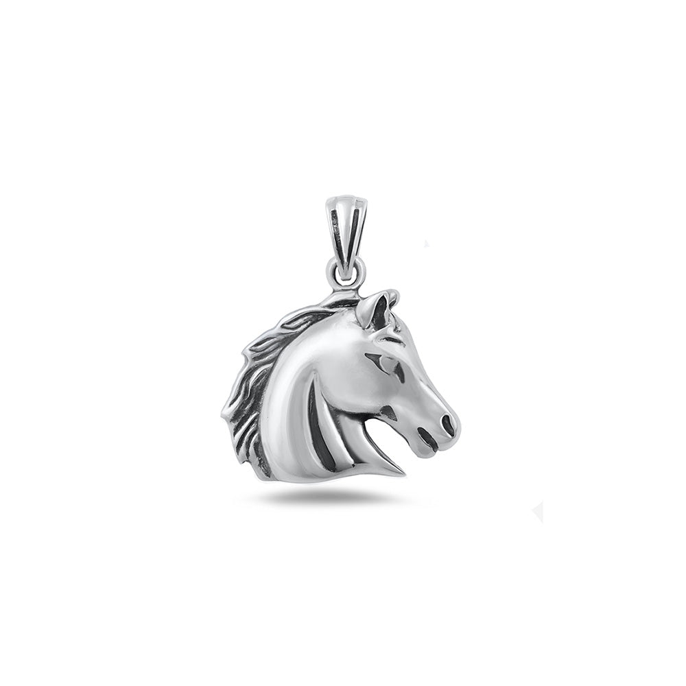 Silver Pendant - Horse