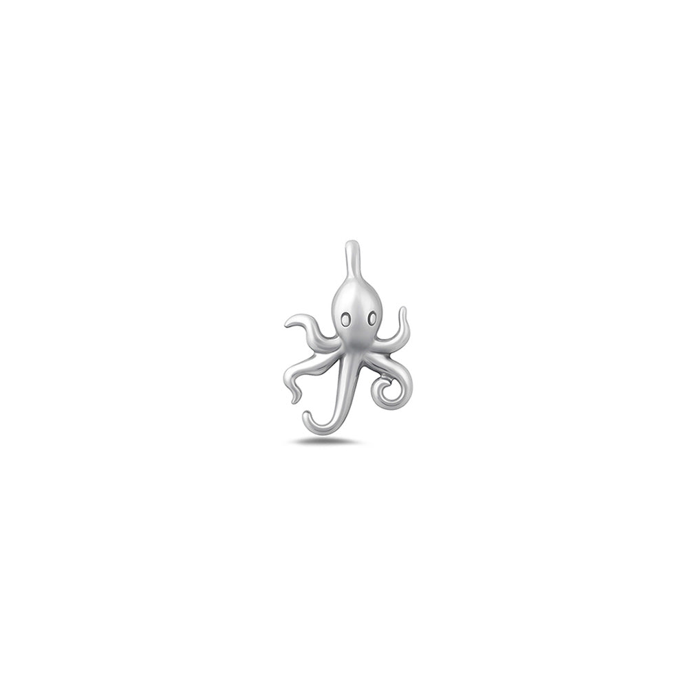 Silver Pendant - Octopus