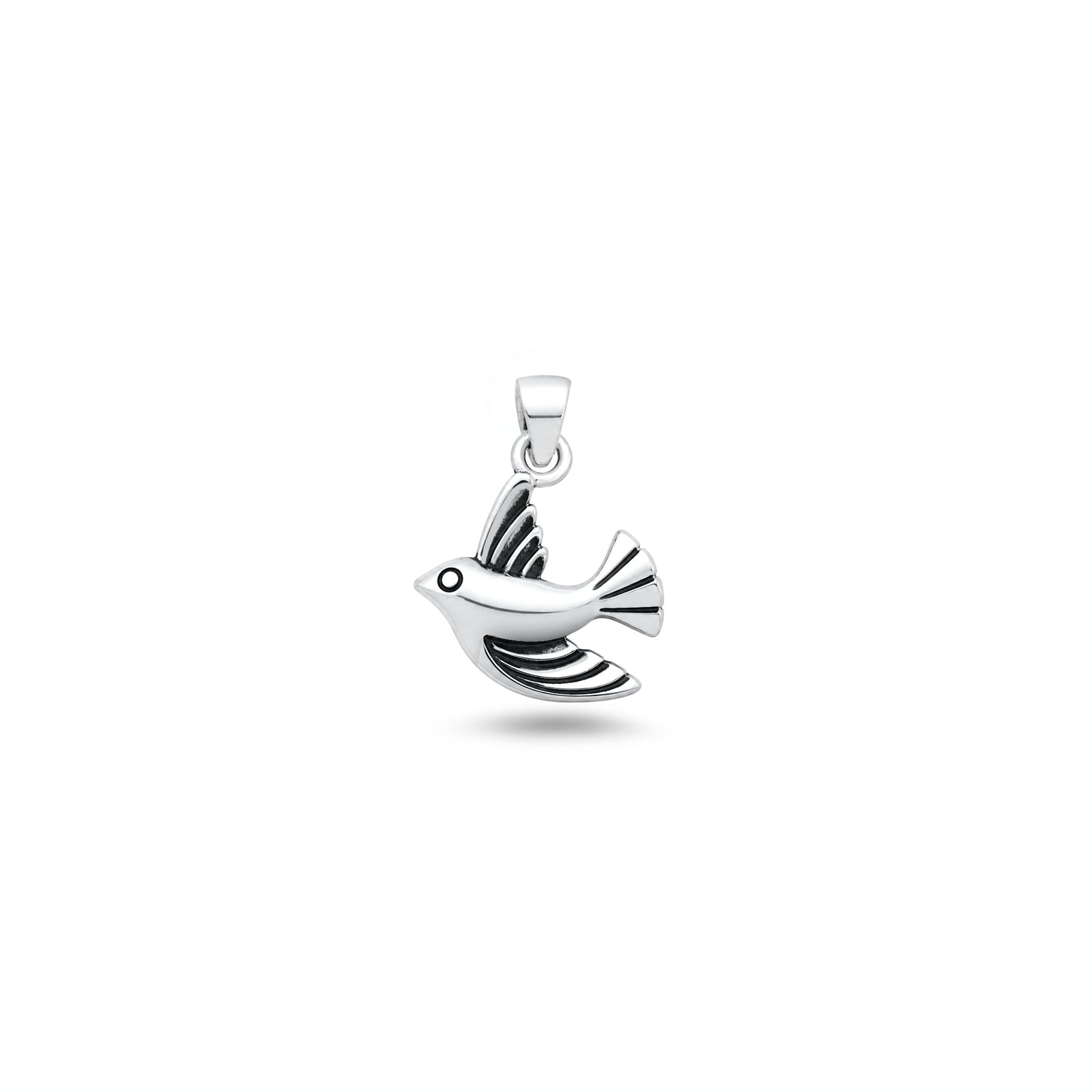 Silver Pendant - Bird