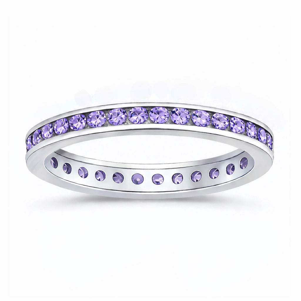 Silver Eternity Ring - 3 mm