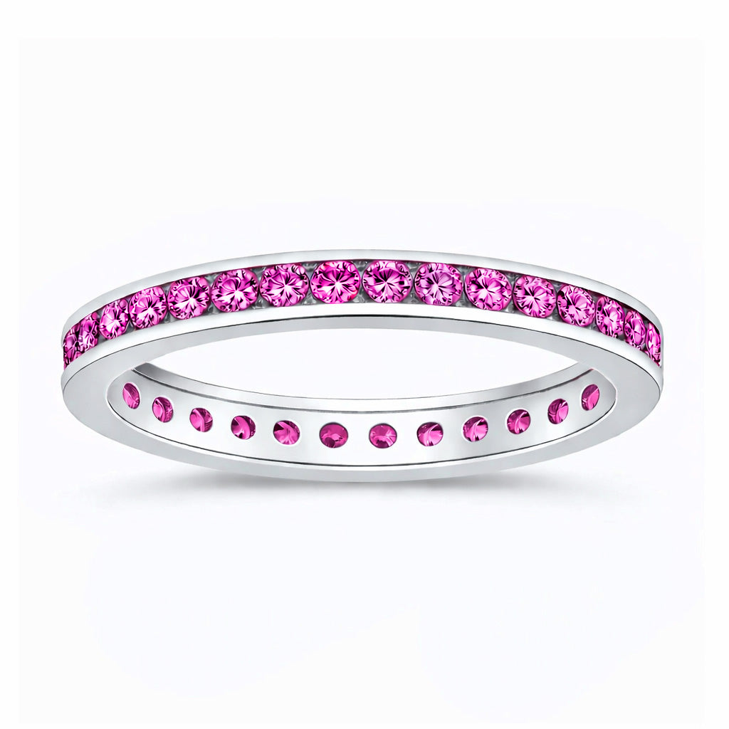 Silver Eternity Ring - 3 mm