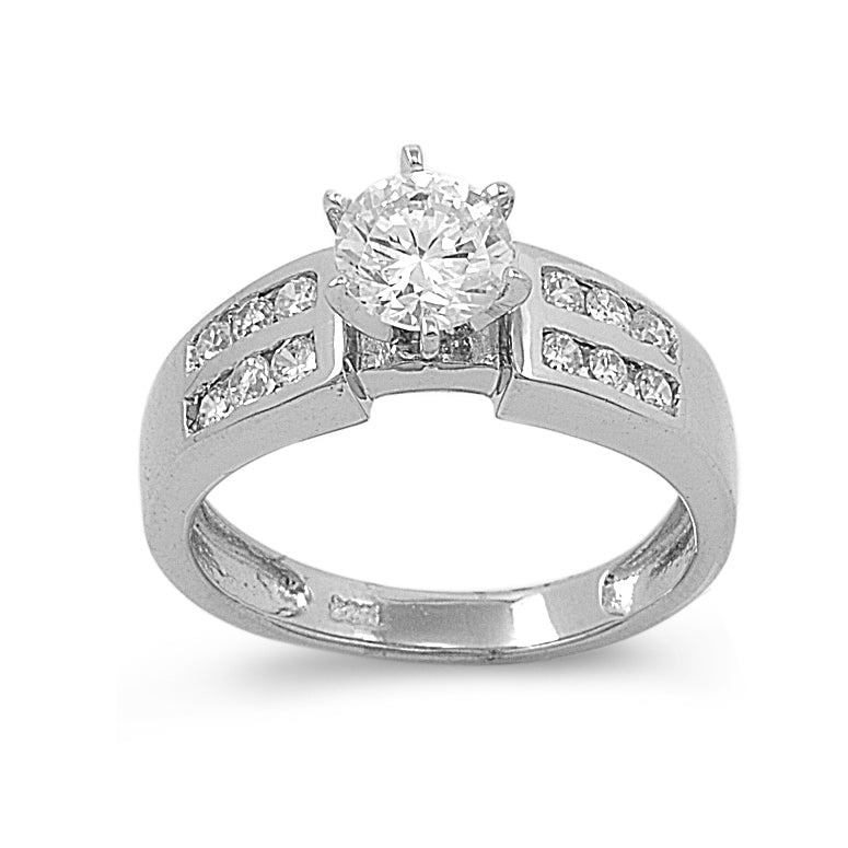 Silver CZ Ring