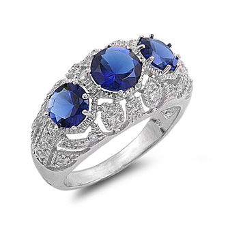 Silver CZ Ring