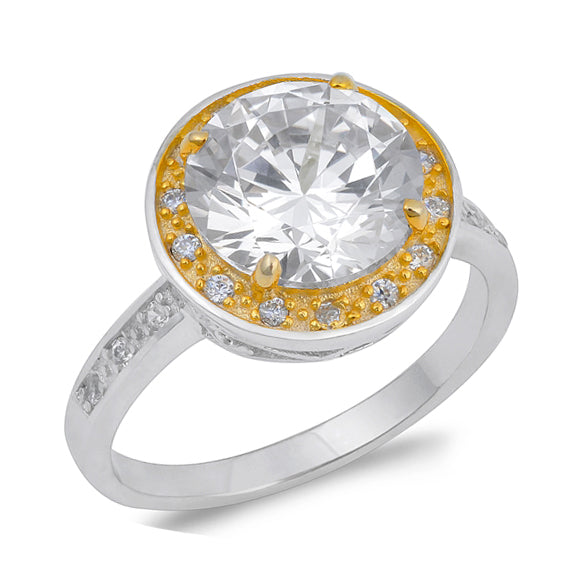 Silver CZ Ring