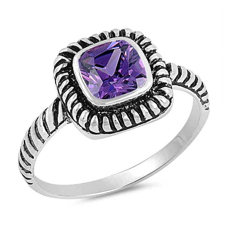 Silver CZ Ring