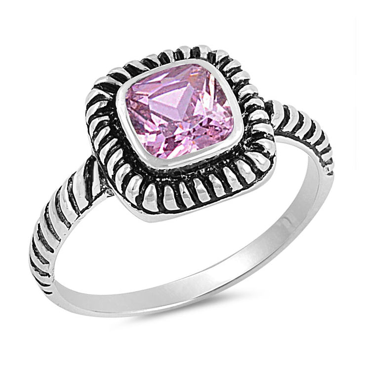 Silver CZ Ring