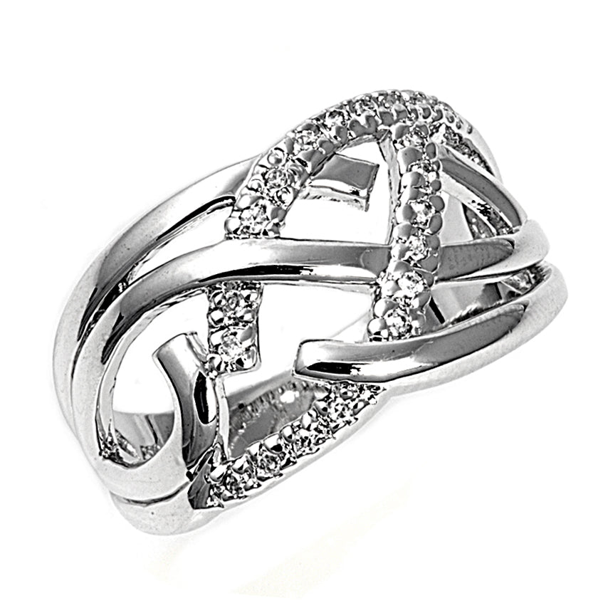 Silver CZ Ring