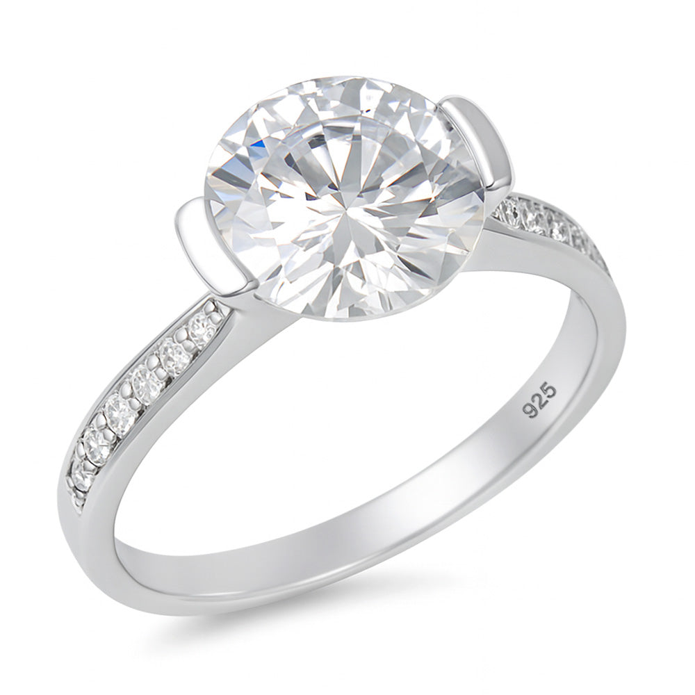 Silver CZ Ring