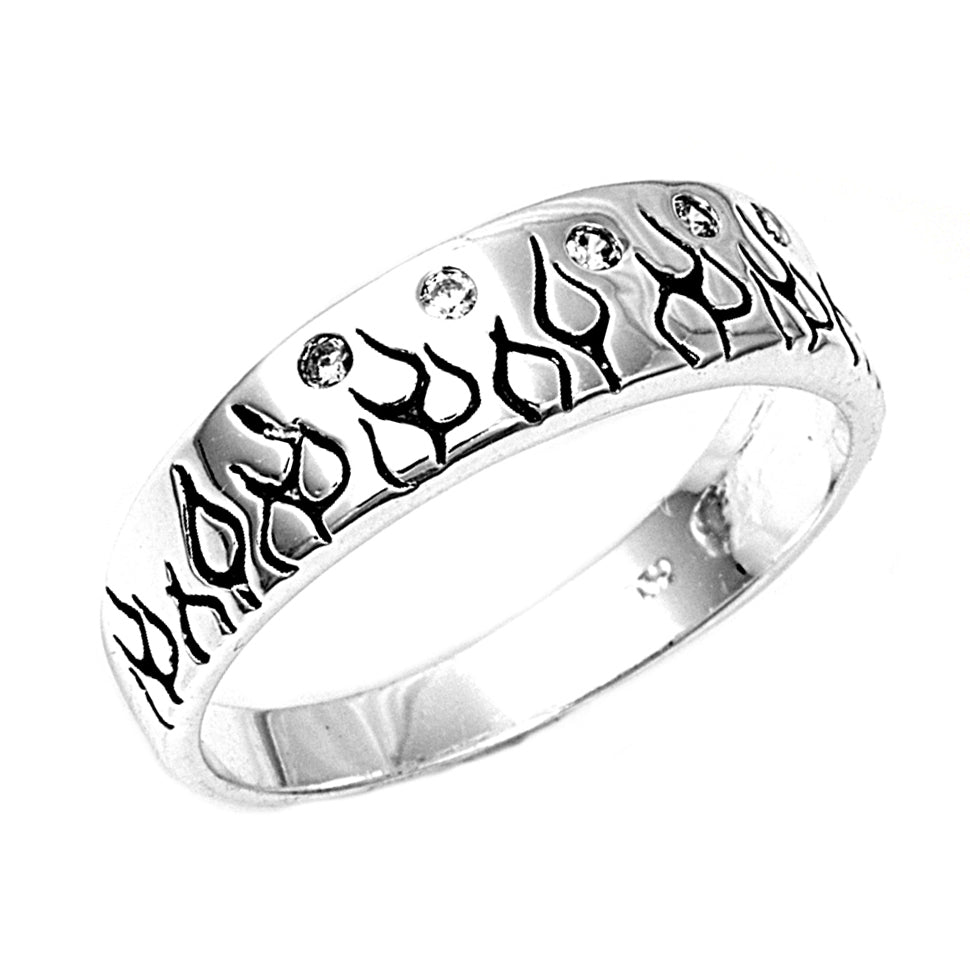 Silver CZ Ring