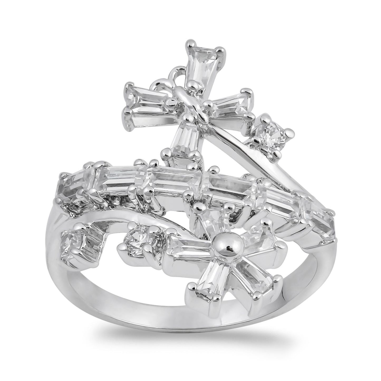 Silver CZ Ring