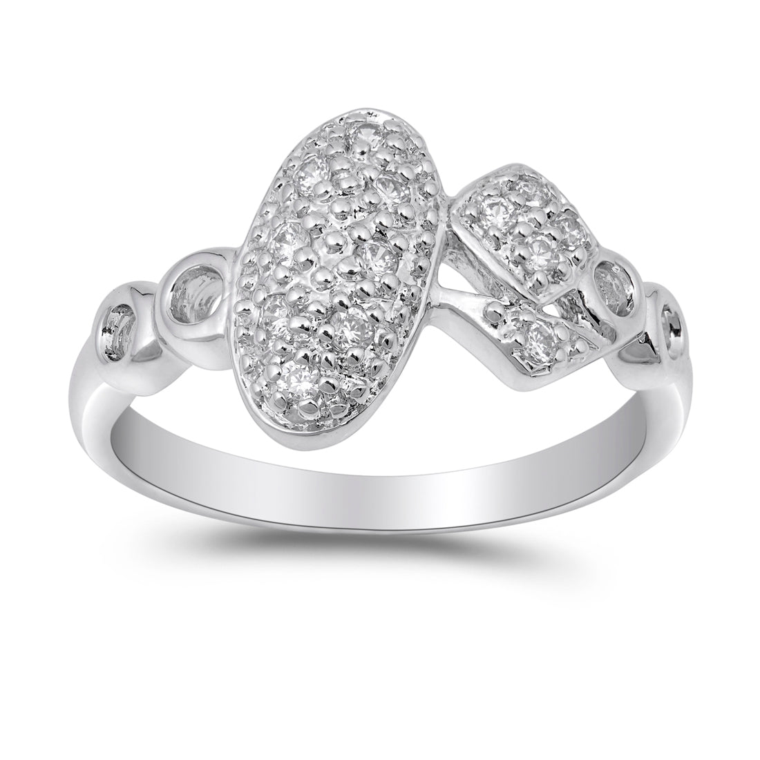 Silver CZ Ring