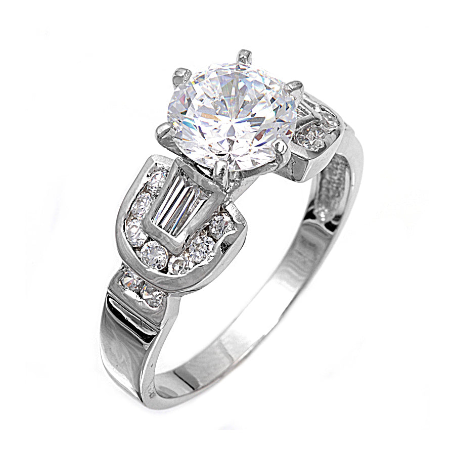 Silver CZ Ring