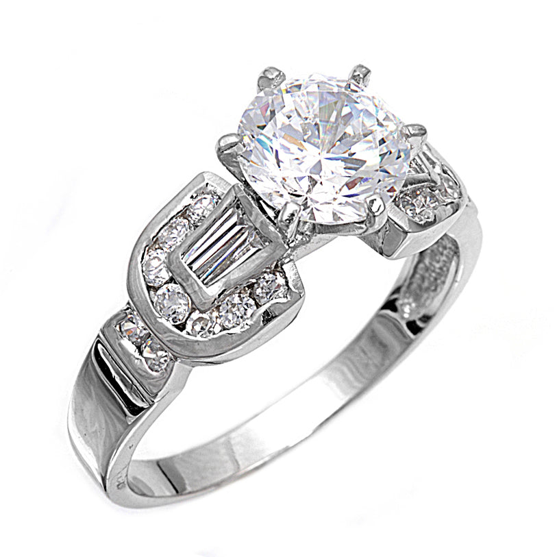 Silver CZ Ring