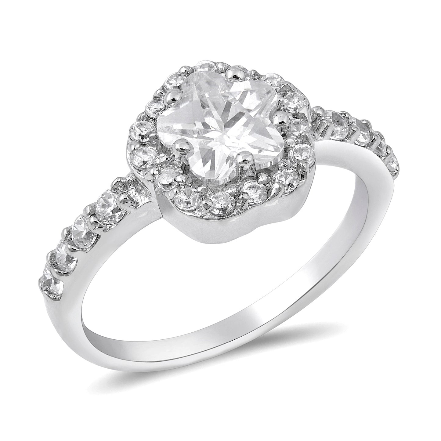 Silver CZ Ring