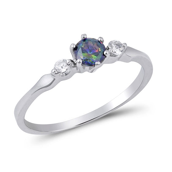 Silver CZ Ring