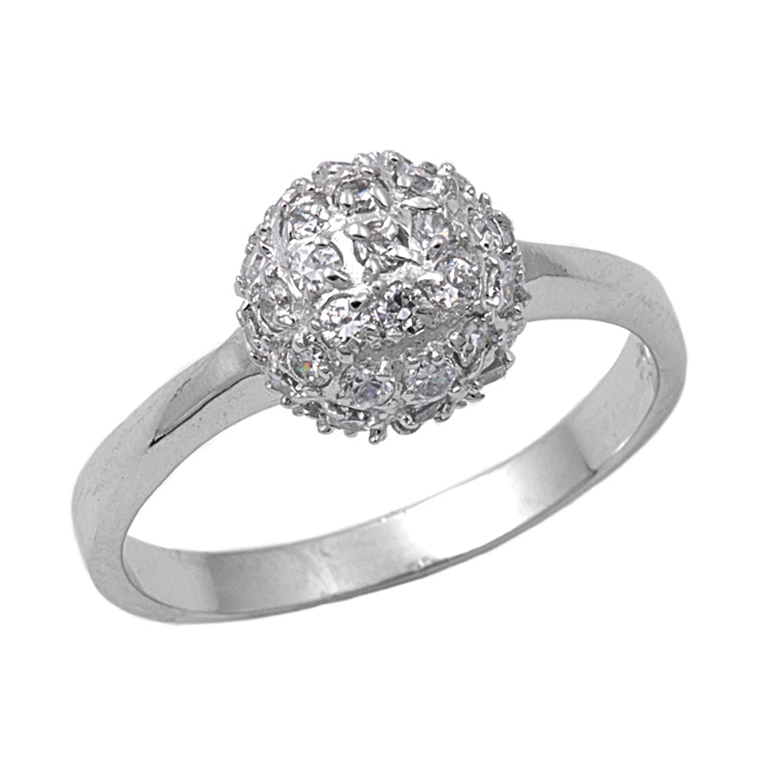 Silver CZ Ring