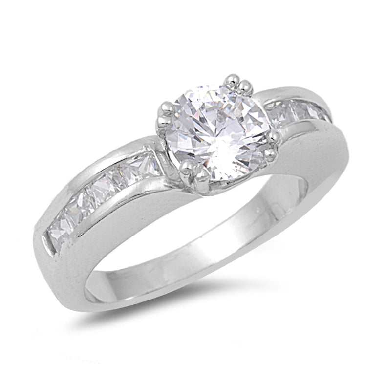 Silver CZ Ring