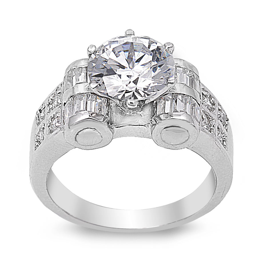 Silver CZ Ring