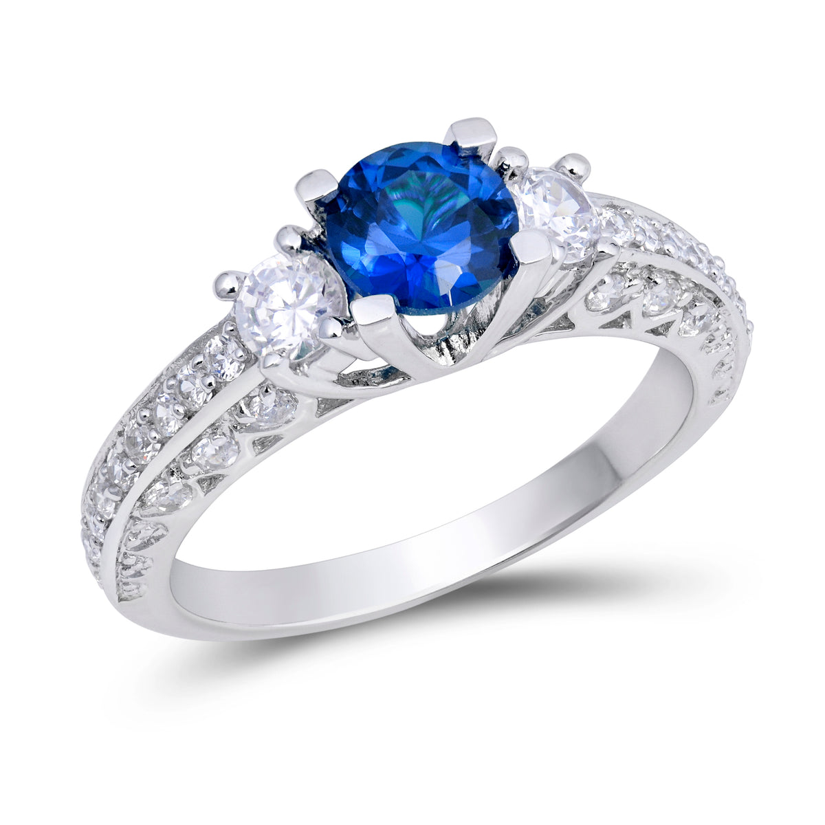 Silver CZ Ring