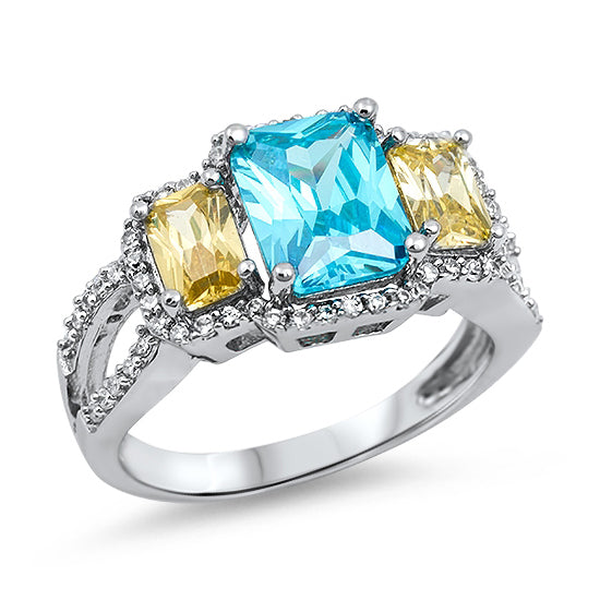 Silver CZ Ring