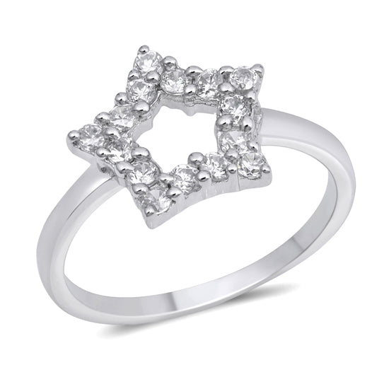 Silver CZ Ring