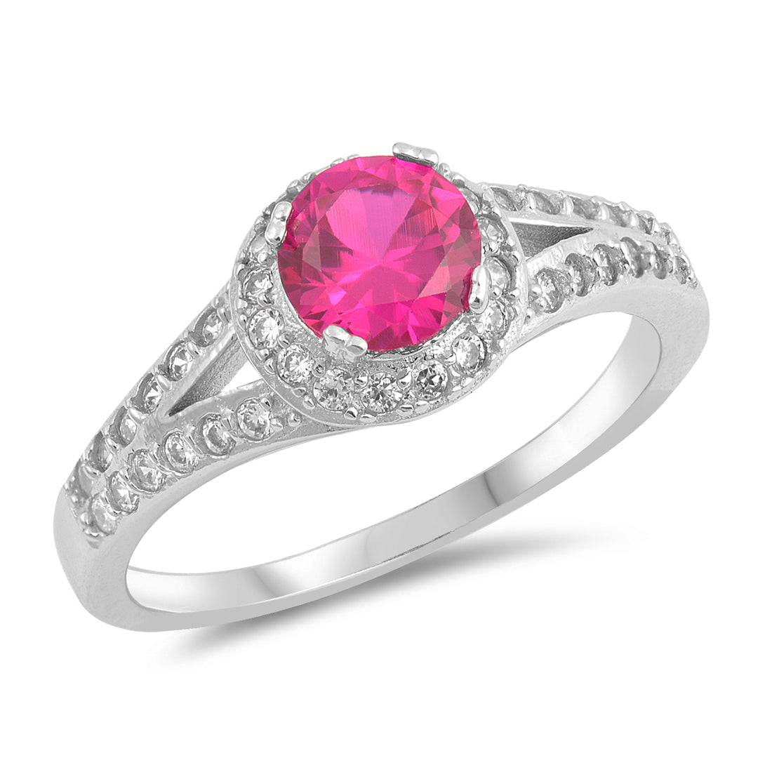 Silver CZ Ring
