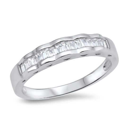 Silver CZ Ring