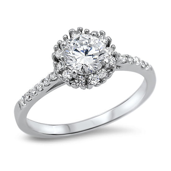 Silver CZ Ring
