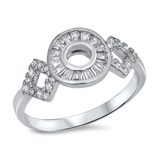 Silver CZ Ring