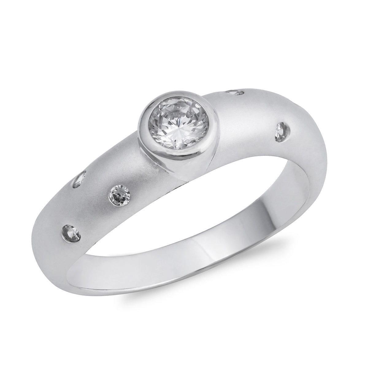 Silver CZ Ring