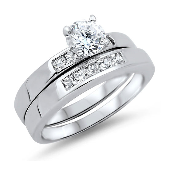 Silver CZ Ring