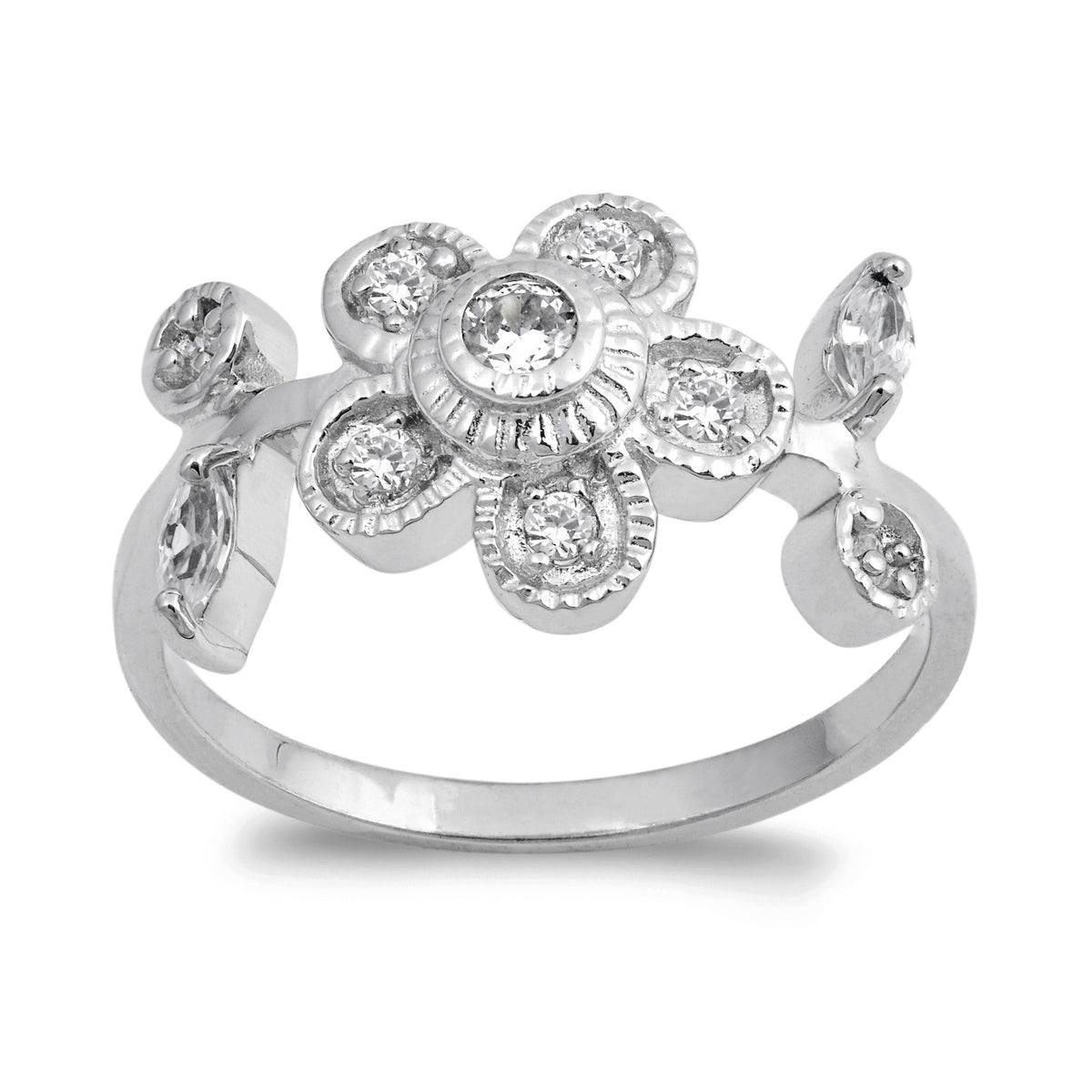 Silver CZ Ring
