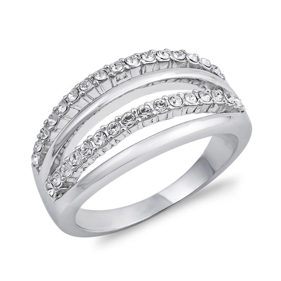 Silver CZ Ring