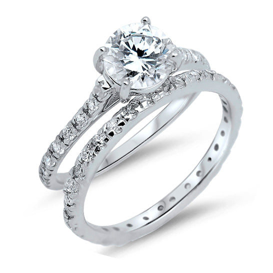 Silver CZ Ring