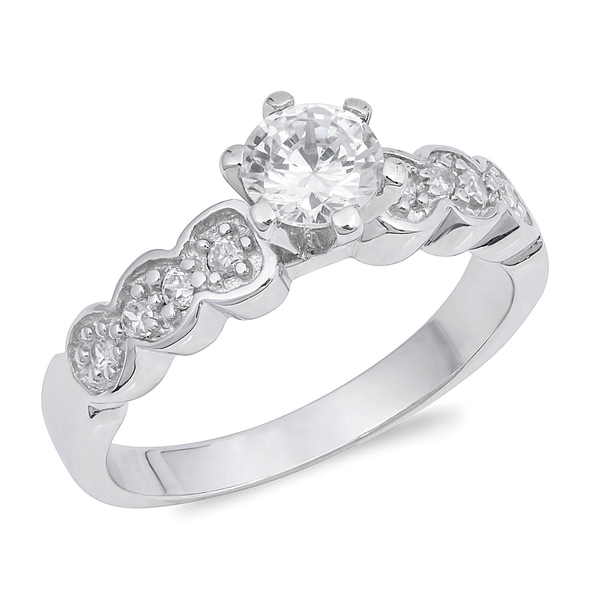 Silver CZ Ring