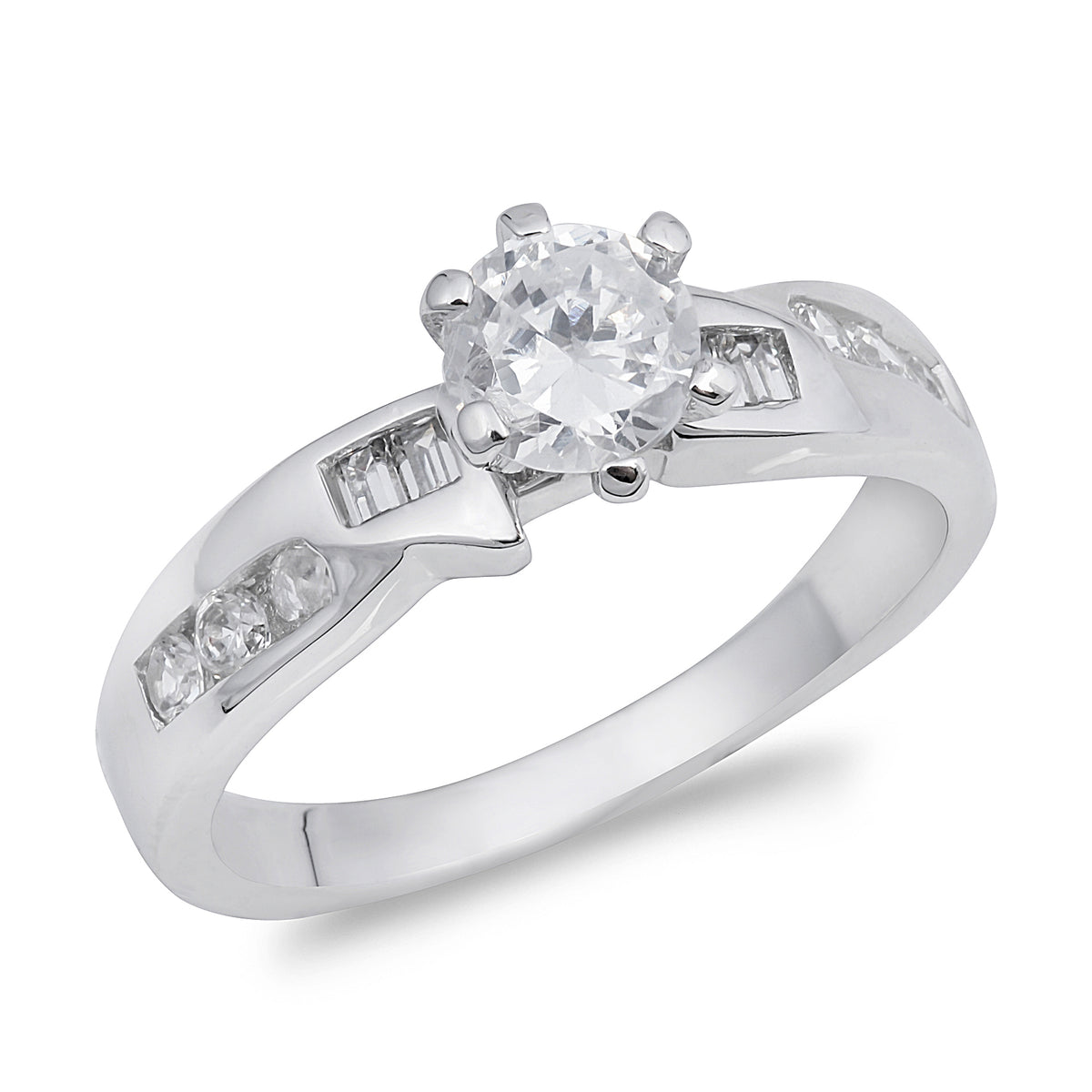 Silver CZ Ring