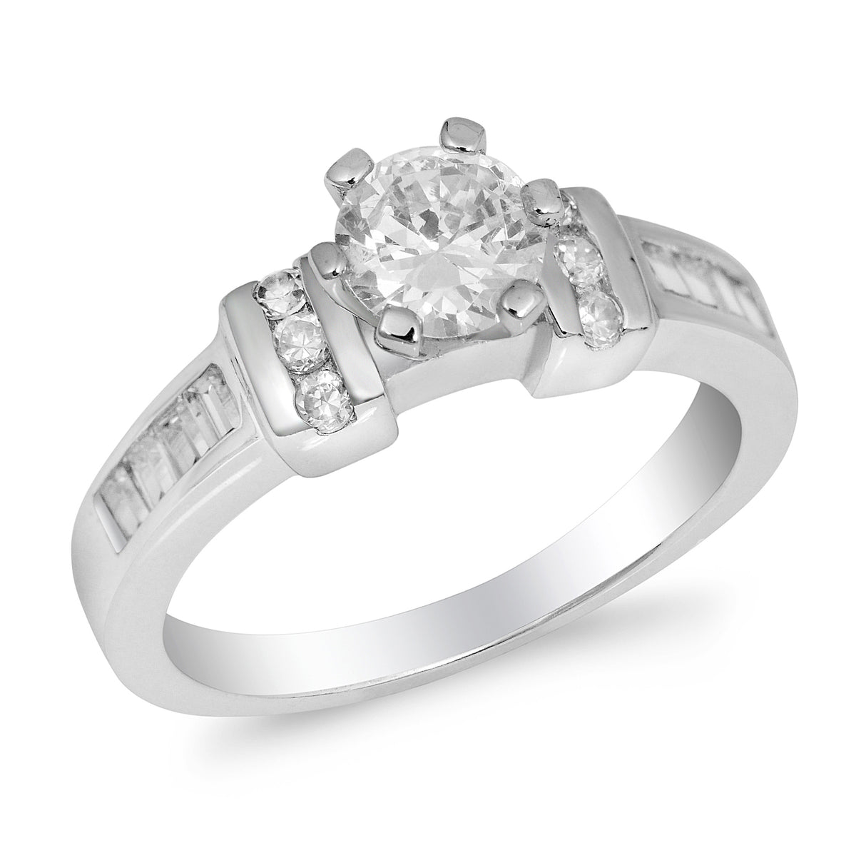 Silver CZ Ring