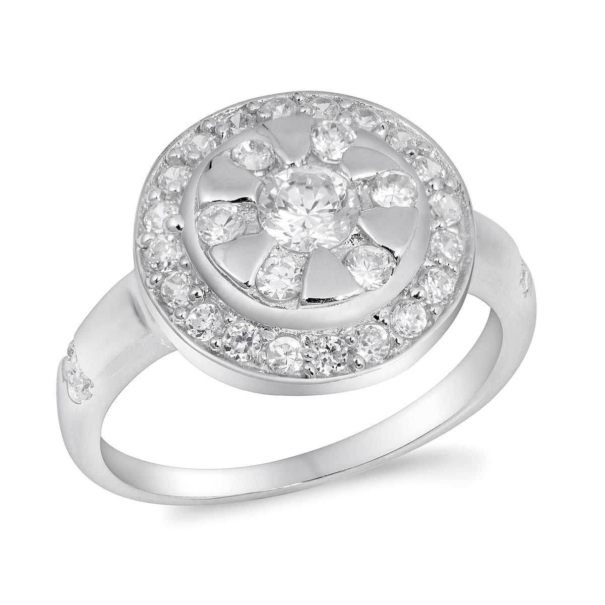 Silver CZ Ring