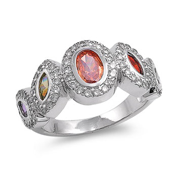 Silver CZ Ring