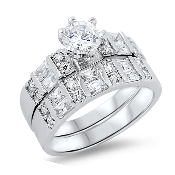 Silver CZ Ring