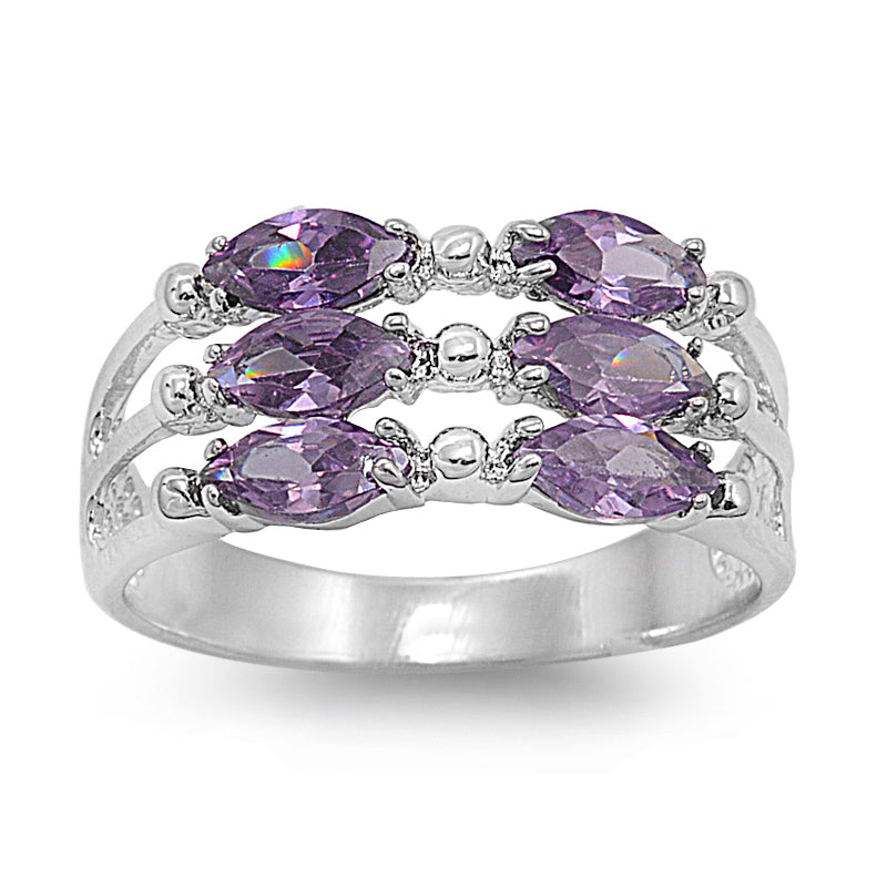 Silver CZ Ring